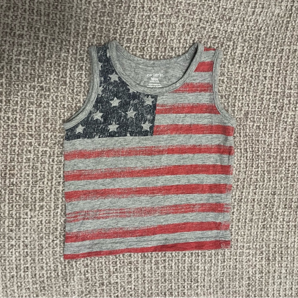 CARTER’S 18 Months American Flag Tank Top